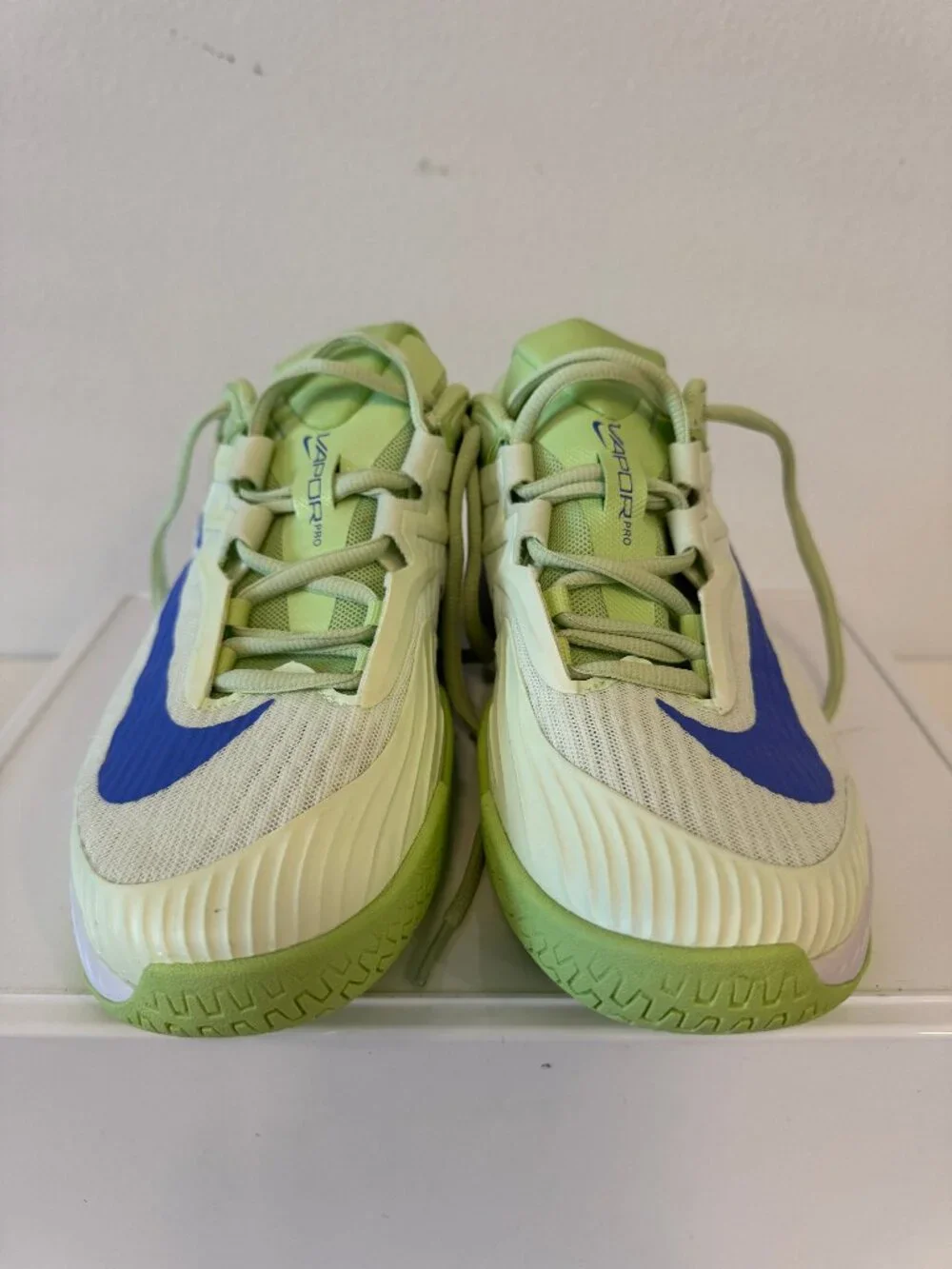 Nike Zoom Vapor Pro 3 HC Volt Tint Sapphire Tennis Shoes Women’s 8.5 FZ2158-700